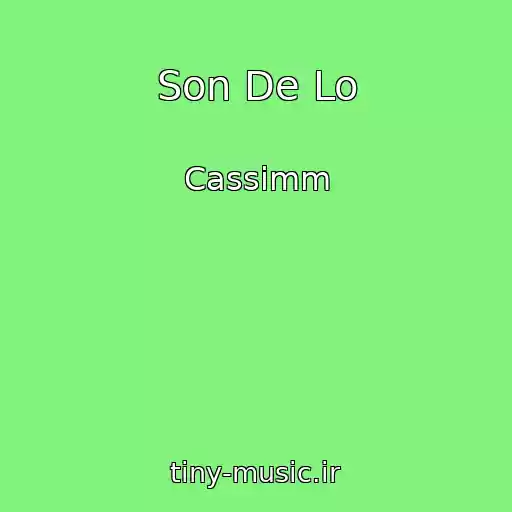 کاور آهنگ Son De Lo از Cassimm