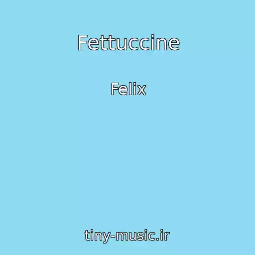 کاور آهنگ Fettuccine از Felix