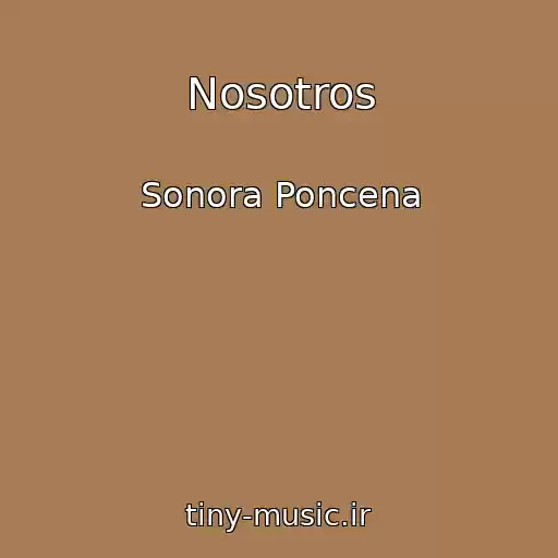 کاور آهنگ Nosotros از Sonora Poncena
