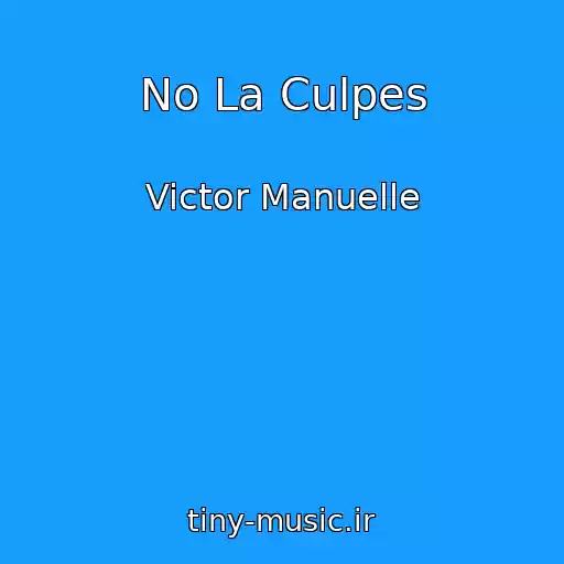 کاور آهنگ No La Culpes از Victor Manuelle