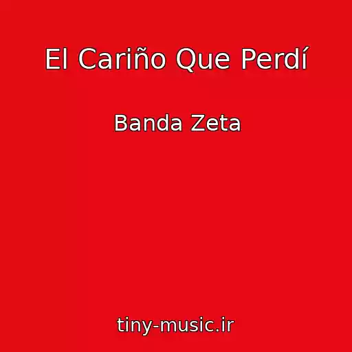 کاور آهنگ El Cariño Que Perdí از Banda Zeta