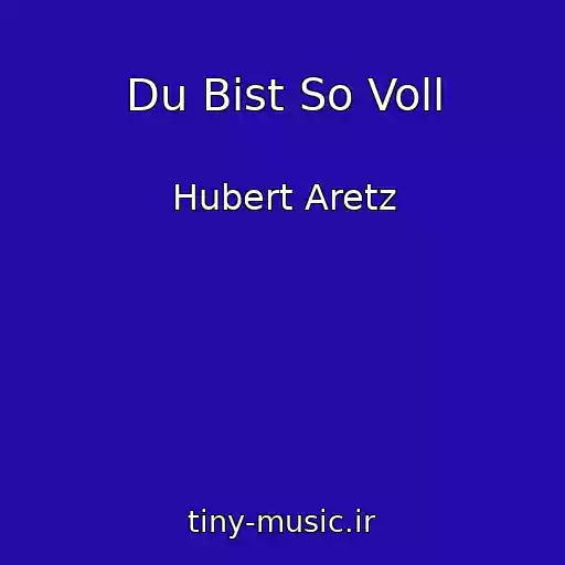 کاور آهنگ Du Bist So Voll از Hubert Aretz