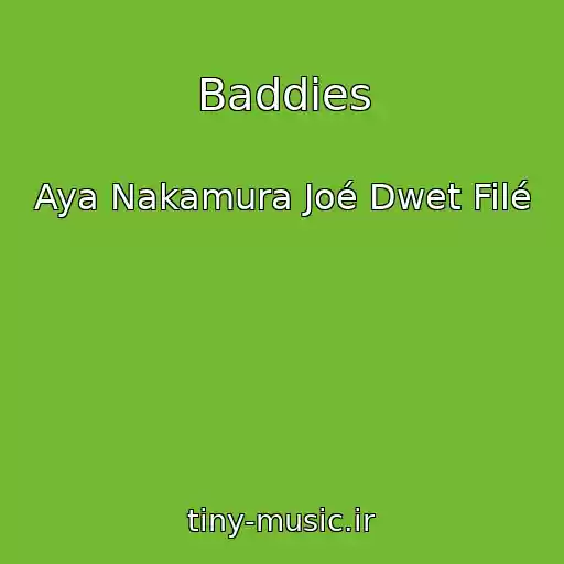 کاور آهنگ Baddies از Aya Nakamura Joé Dwet Filé