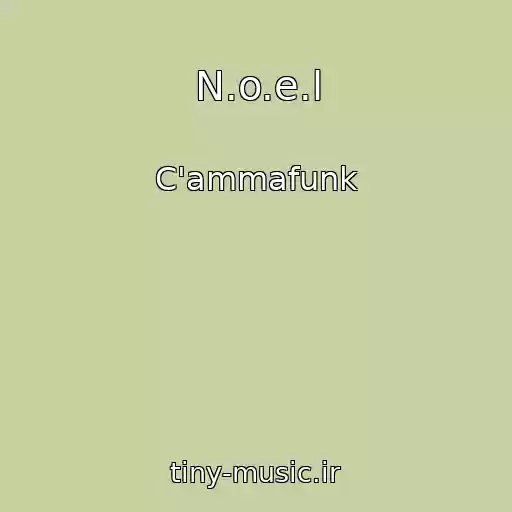 کاور آهنگ N.o.e.l از C'ammafunk