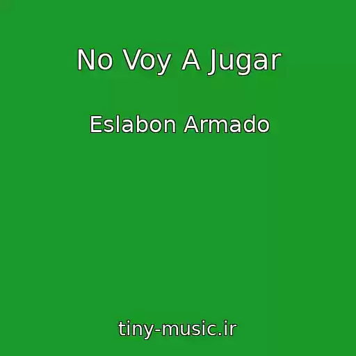 کاور آهنگ No Voy A Jugar از Eslabon Armado