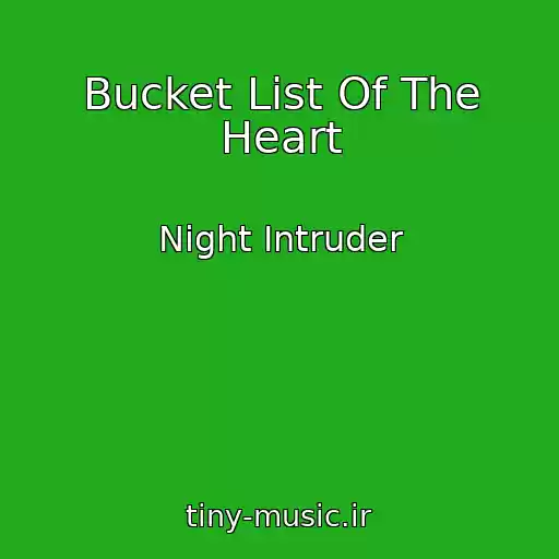 کاور آهنگ Bucket List Of The Heart از Night Intruder