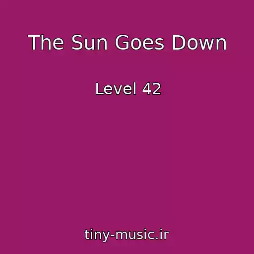 کاور آهنگ The Sun Goes Down از Level 42