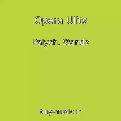 کاور آهنگ Opera Ulits از Palych, Stando
