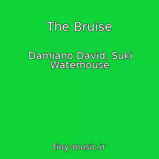 کاور آهنگ The Bruise از Damiano David, Suki Waterhouse