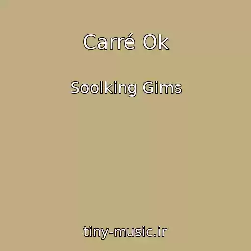 کاور آهنگ Carré Ok از Soolking Gims
