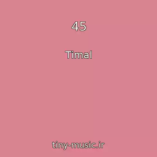 کاور آهنگ 45 از Timal