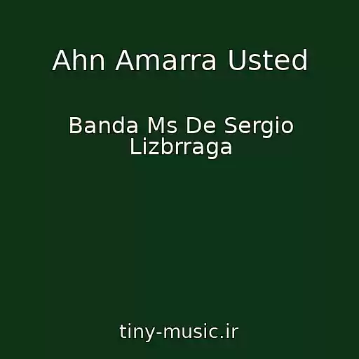 کاور آهنگ Ahn Amarra Usted از Banda Ms De Sergio Lizbrraga