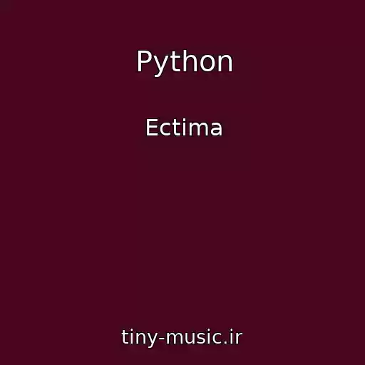 کاور آهنگ Python از Ectima