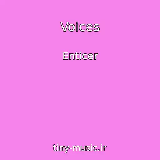 کاور آهنگ Voices از Enticer