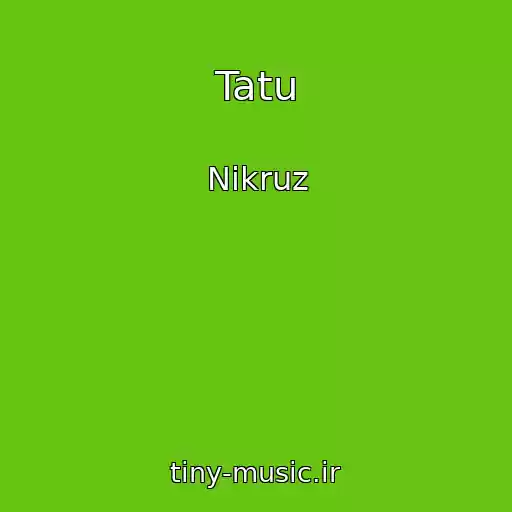 کاور آهنگ Tatu از Nikruz