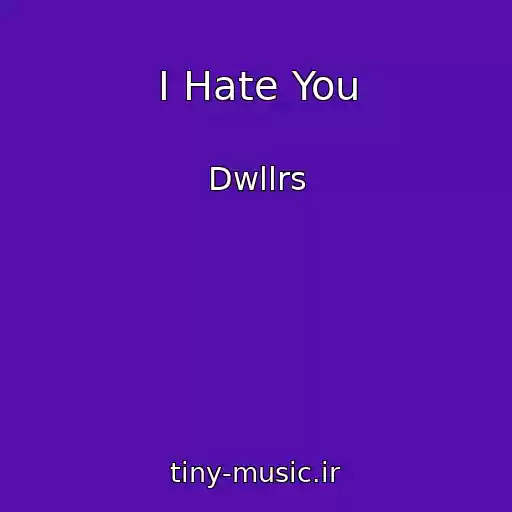 کاور آهنگ I Hate You از Dwllrs