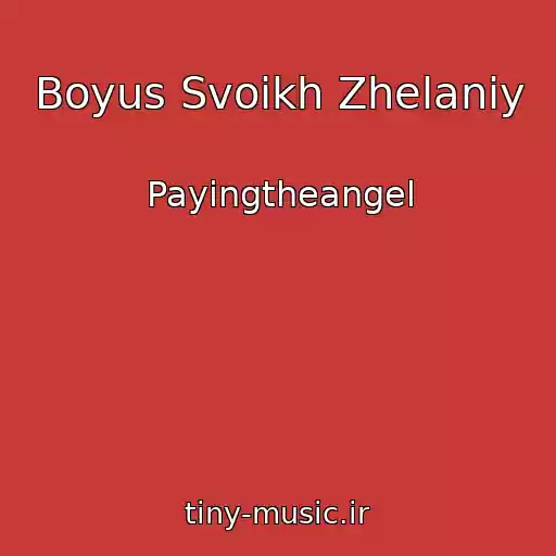 کاور آهنگ Boyus Svoikh Zhelaniy از Payingtheangel