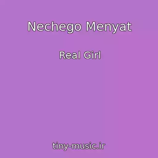 کاور آهنگ Nechego Menyat از Real Girl