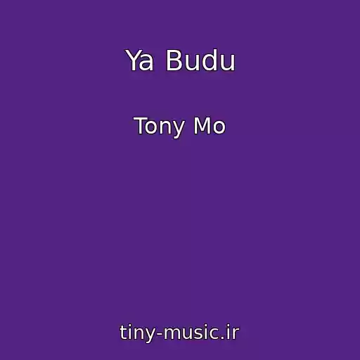 کاور آهنگ Ya Budu از Tony Mo