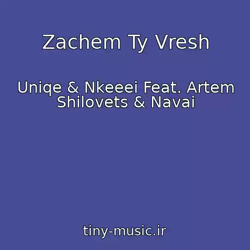 کاور آهنگ Zachem Ty Vresh از Uniqe & Nkeeei Feat. Artem Shilovets & Navai