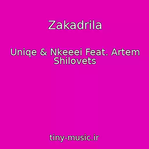 کاور آهنگ Zakadrila از Uniqe & Nkeeei Feat. Artem Shilovets