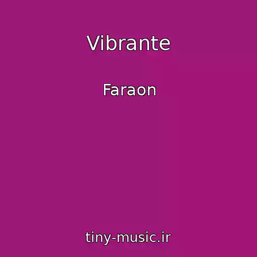 کاور آهنگ Vibrante از Faraon