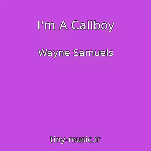 کاور آهنگ I'm A Callboy از Wayne Samuels
