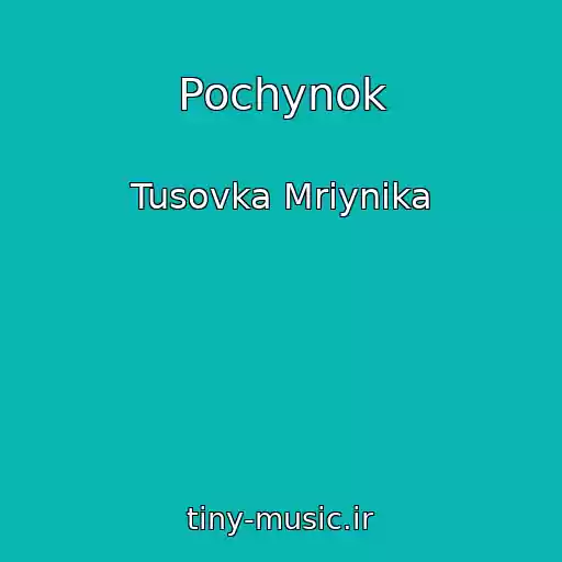 کاور آهنگ Pochynok از Tusovka Mrіynika