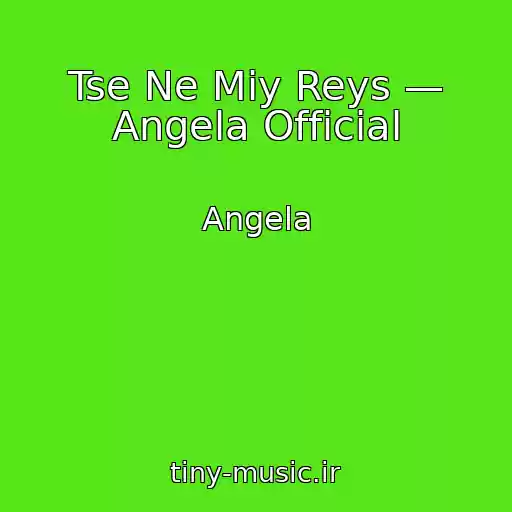 کاور آهنگ Tse Ne Mіy Reys — Angela Official از Angela