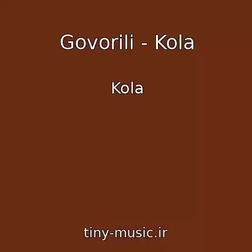 کاور آهنگ Govorili - Kola از Kola
