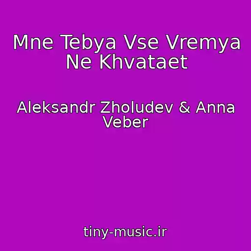 کاور آهنگ Mne Tebya Vse Vremya Ne Khvataet از Aleksandr Zholudev & Anna Veber