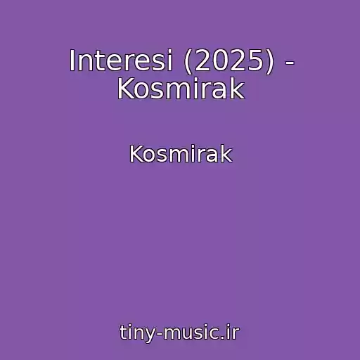کاور آهنگ Іnteresi (2025) - Kosmirak از Kosmirak