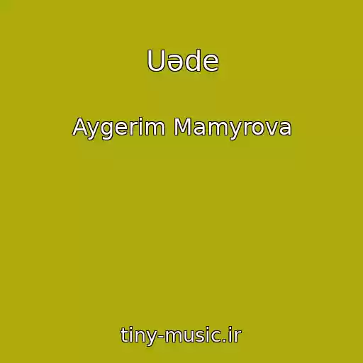 کاور آهنگ Uәde از Aygerim Mamyrova