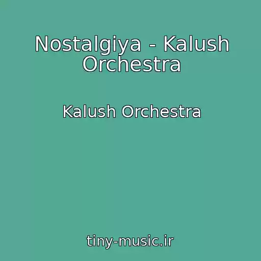کاور آهنگ Nostalgіya - Kalush Orchestra از Kalush Orchestra