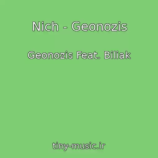 کاور آهنگ Nіch - Geonozis از Geonozis Feat. Biliak