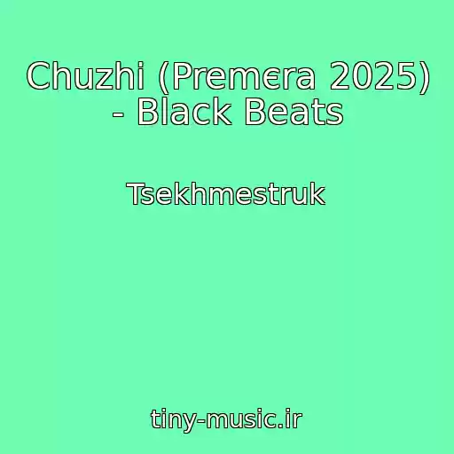 کاور آهنگ Chuzhі (Premєra 2025) - Black Beats از Tsekhmestruk