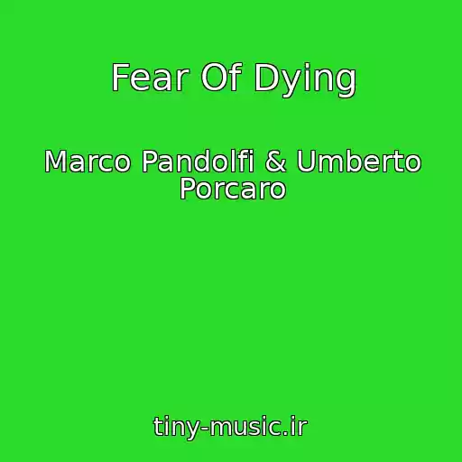 کاور آهنگ Fear Of Dying از Marco Pandolfi & Umberto Porcaro