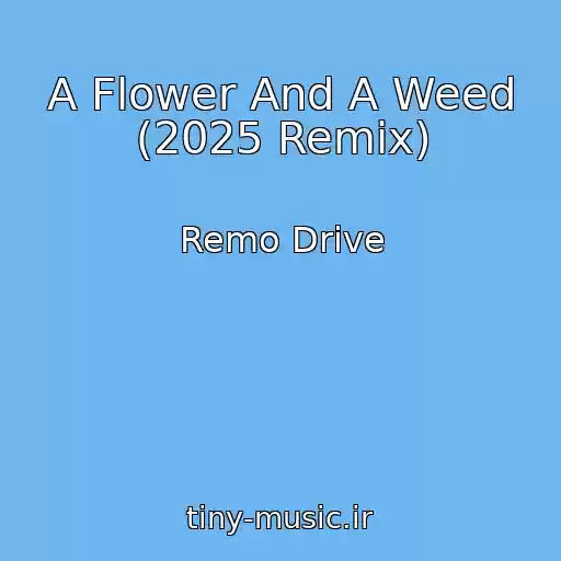 کاور آهنگ A Flower And A Weed (2025 Remix) از Remo Drive