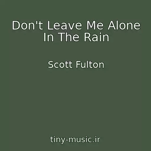 کاور آهنگ Don't Leave Me Alone In The Rain از Scott Fulton