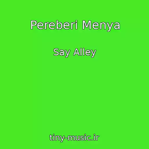 کاور آهنگ Pereberi Menya از Say Alley