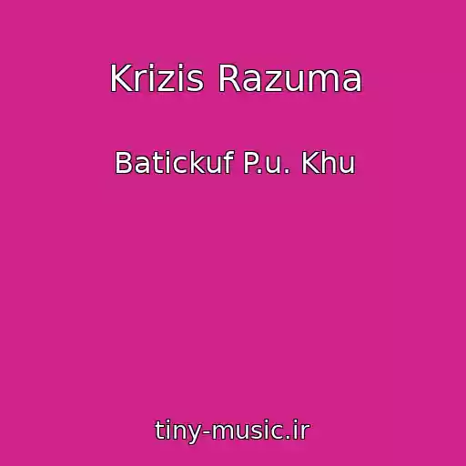 کاور آهنگ Krizis Razuma از Batickuf P.u. Khu