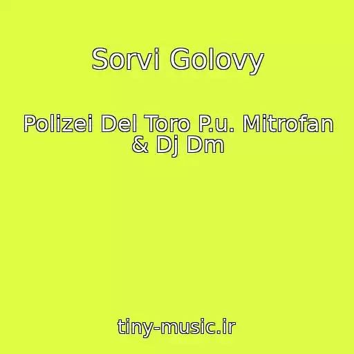 کاور آهنگ Sorvi Golovy از Polizei Del Toro P.u. Mitrofan & Dj Dm