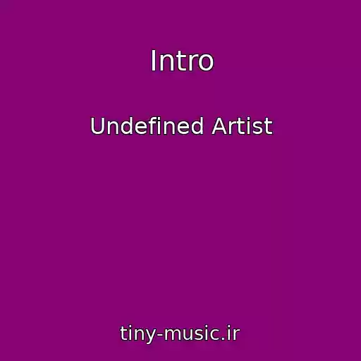 کاور آهنگ Intro از Undefined Artist