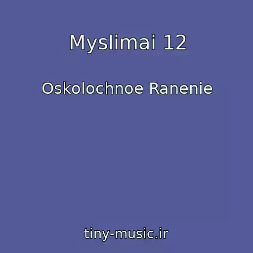 کاور آهنگ Myslimai 12 از Oskolochnoe Ranenie