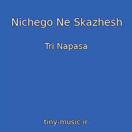 کاور آهنگ Nichego Ne Skazhesh از Tri Napasa