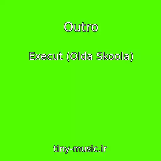 کاور آهنگ Outro از Execut (Olda Skoola)
