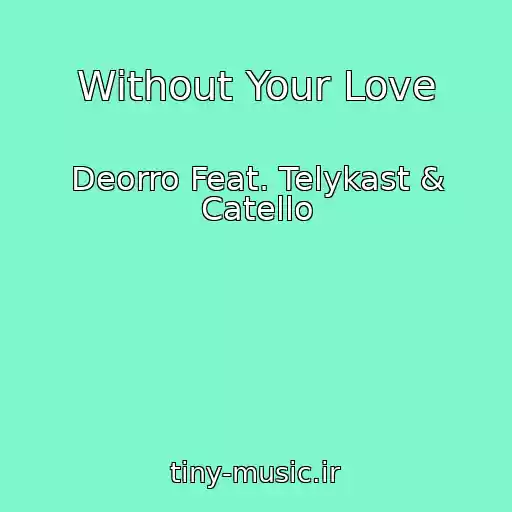 کاور آهنگ Without Your Love از Deorro Feat. Telykast & Catello