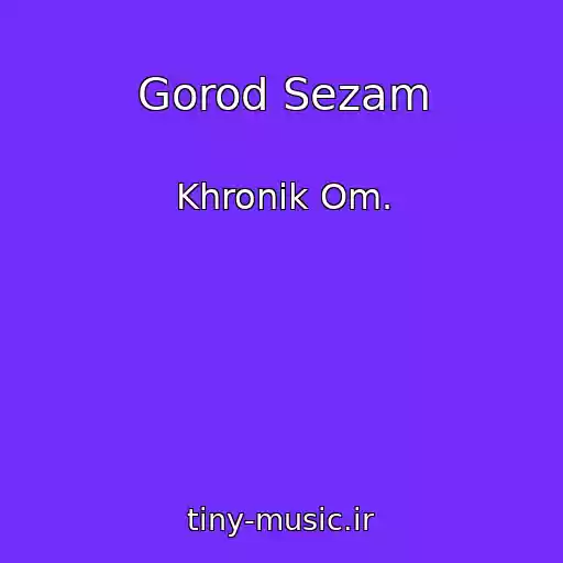 کاور آهنگ Gorod Sezam از Khronik Om.
