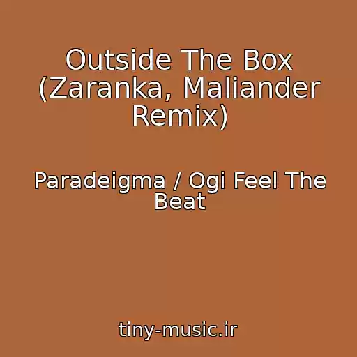 کاور آهنگ Outside The Box (Zaranka, Maliander Remix) از Paradeigma / Ogi Feel The Beat