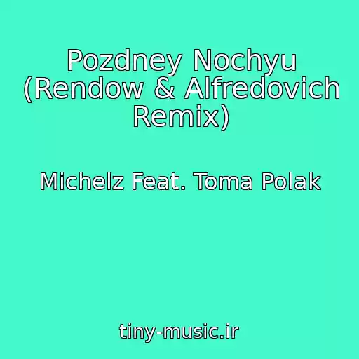 کاور آهنگ Pozdney Nochyu (Rendow & Alfredovich Remix) از Michelz Feat. Toma Polak